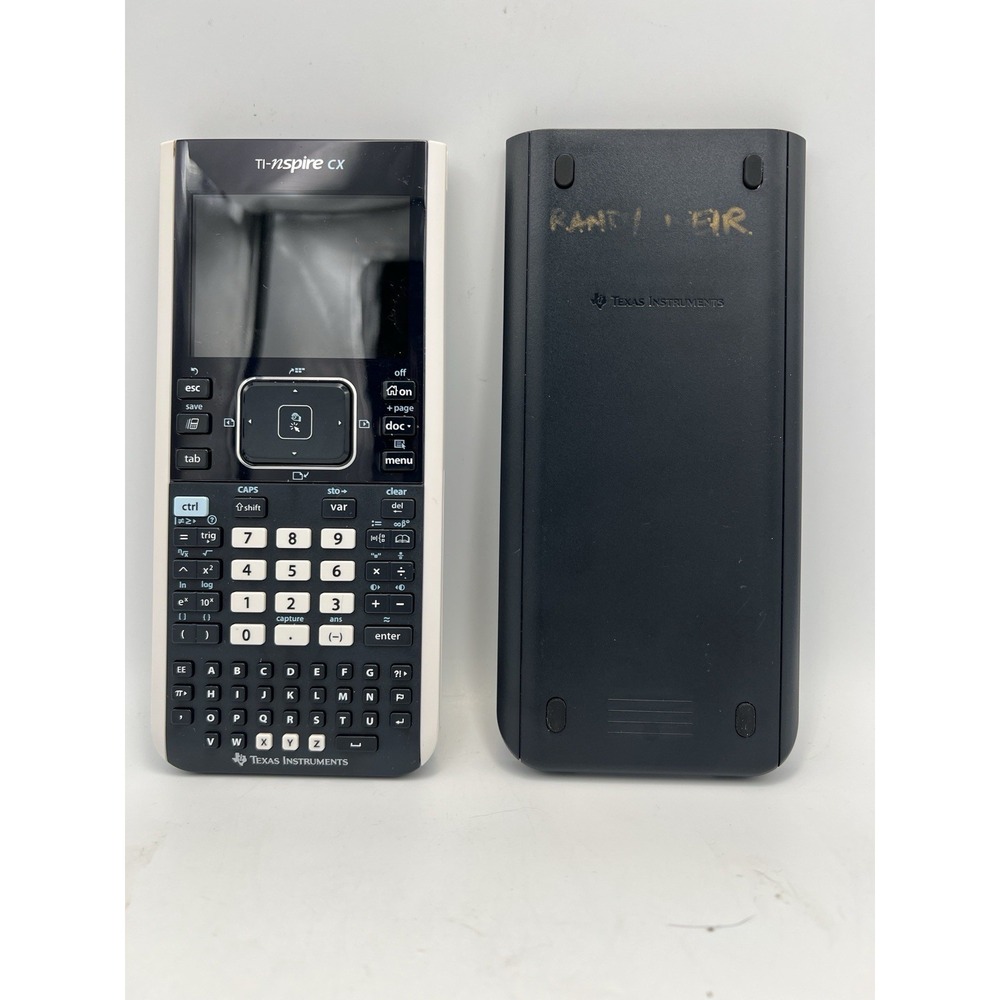 Texas Instruments‎ TI Nspire CX Color Graphing Calculator w Cover & Cord - Picture 2 of 5